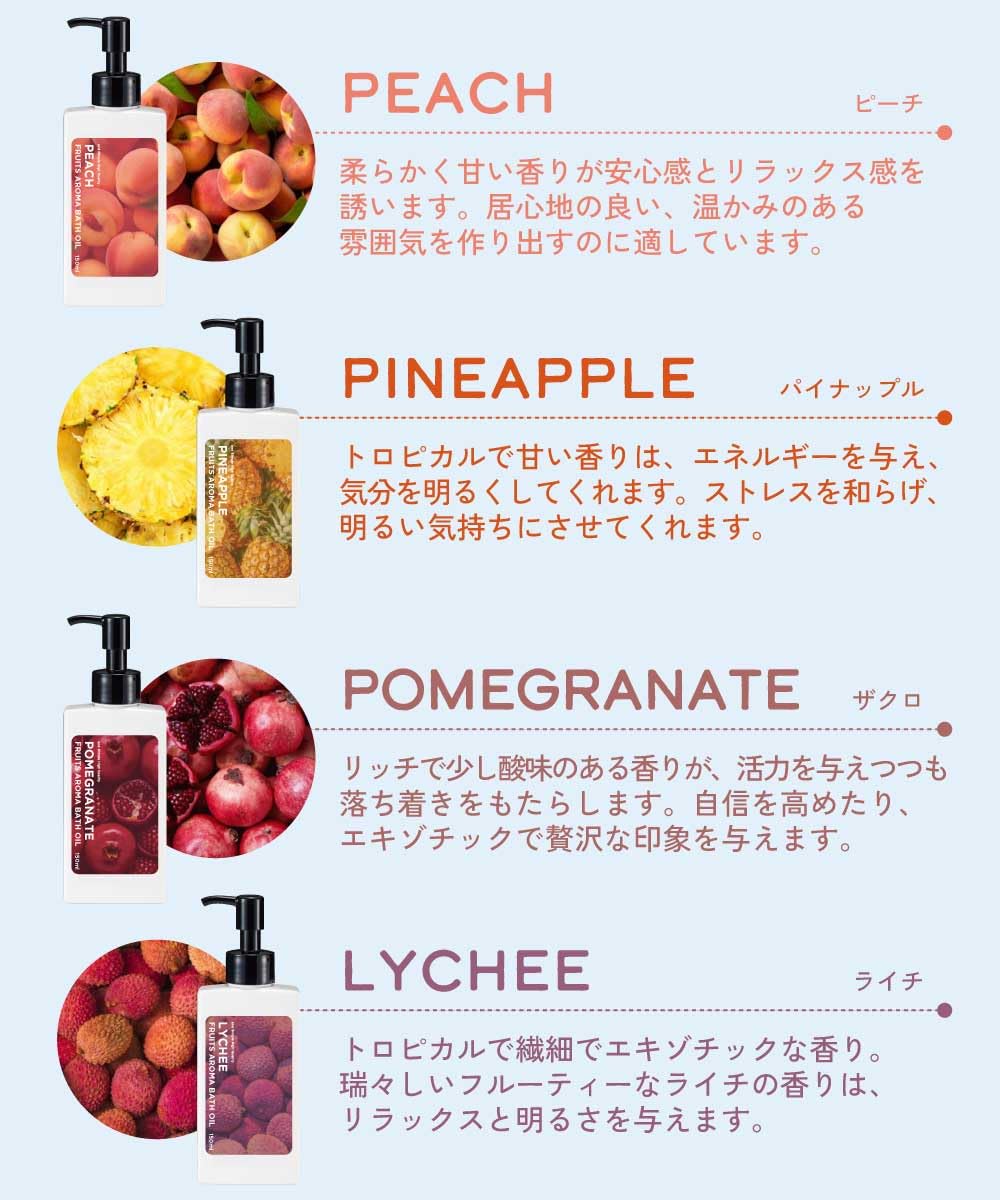 Amazon | 入浴剤 / &SH フルーツアロマバスオイル 150ml チェリー